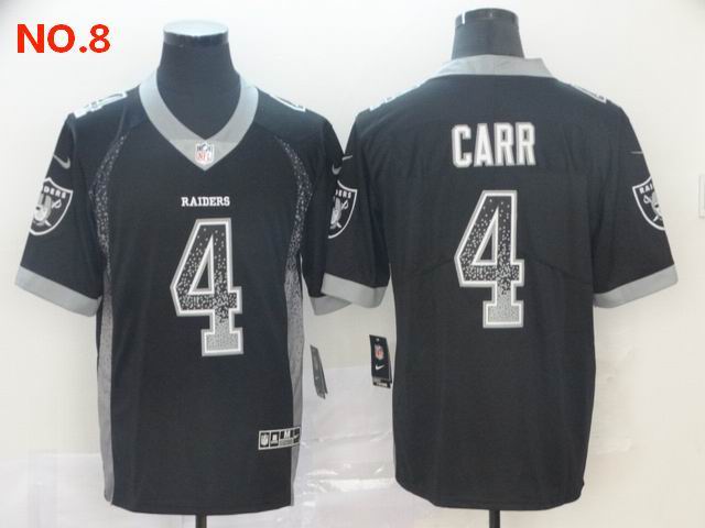 Men's Las Vegas Raiders 4 Derek Carr Jesey NO.8;